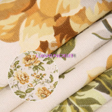 Flores desabrochando padrão 250GSM tecido tecido de lona